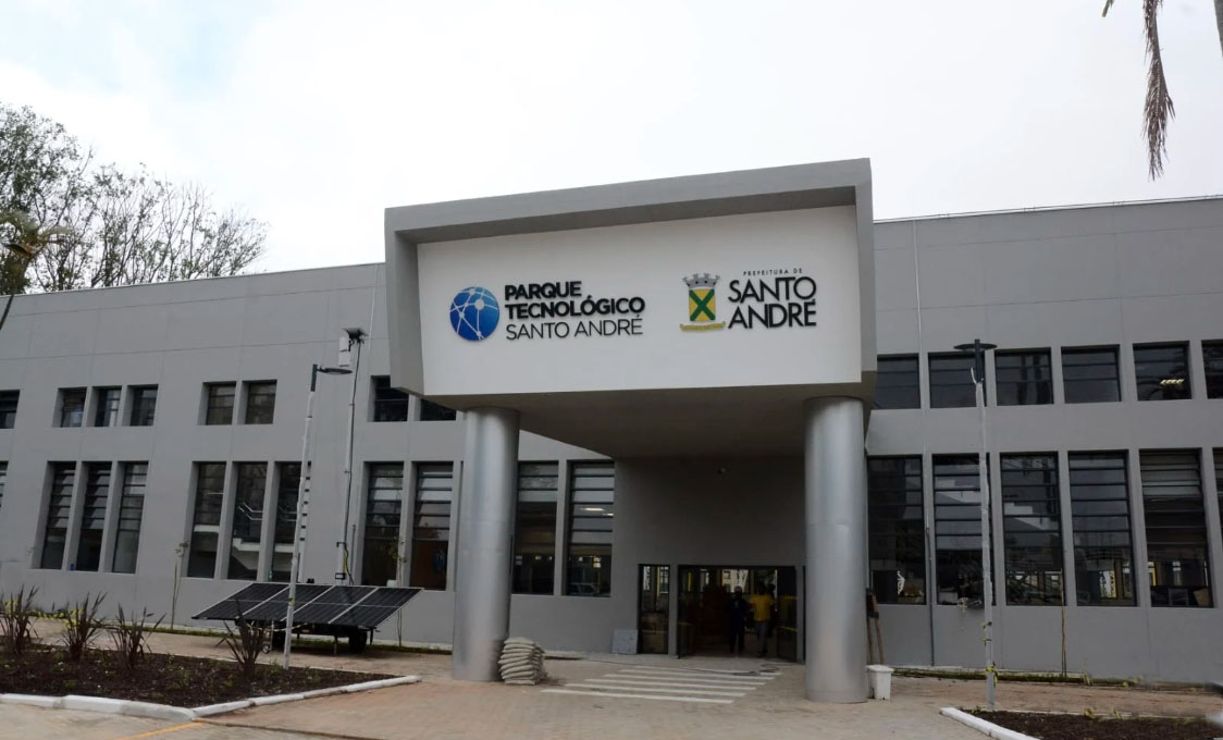 Entrada do Parque Tecnológico de Santo André